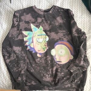 Rick & Morty Black Sweater